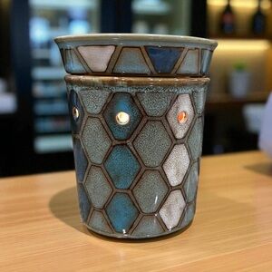 Scentsy, gently used Wax Warmer, "Tunis", Mid-Size, Retired.